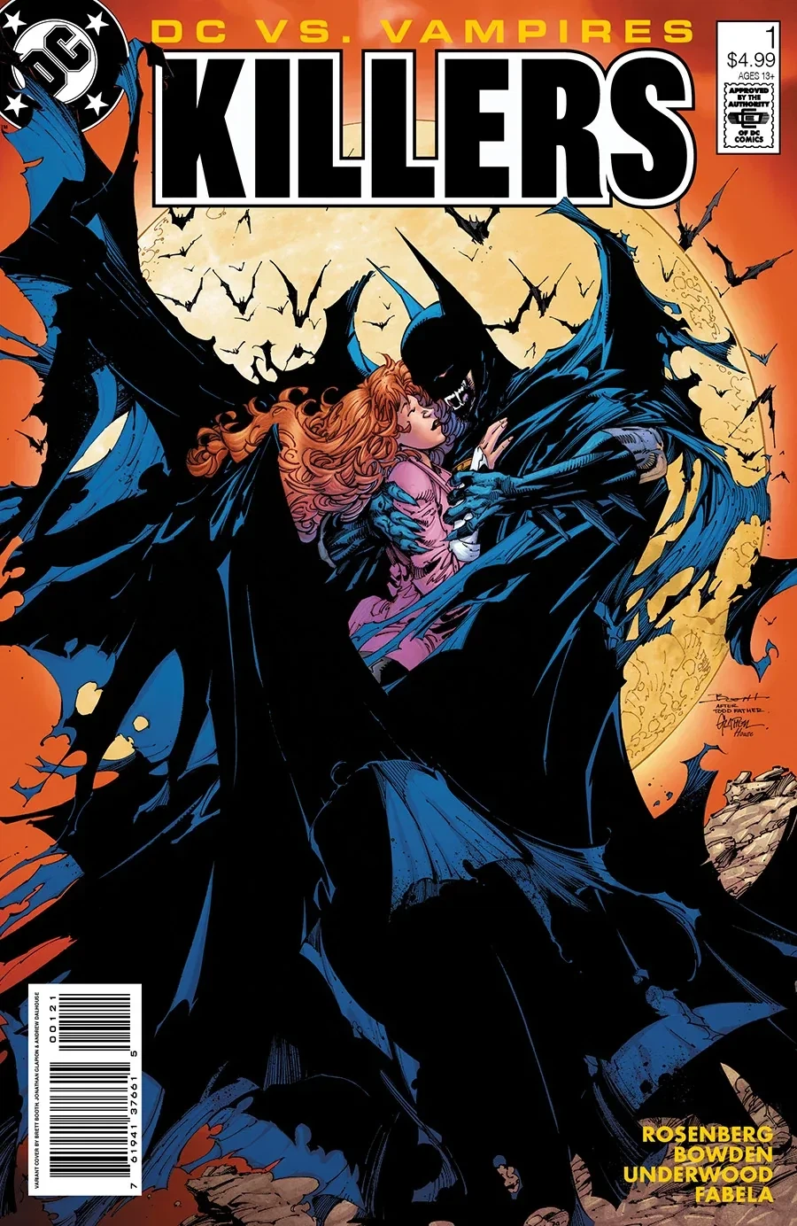 DC vs. Vampires: Killers 1 Batman 423 homage cover