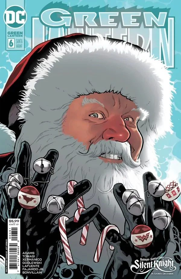 Green Lantern #6 — Green Lantern #49 Homage — Cover C Santa card stock variant