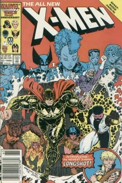 X-Men Annual #10, Standard cover, Giant-Size X-Men #1 homage