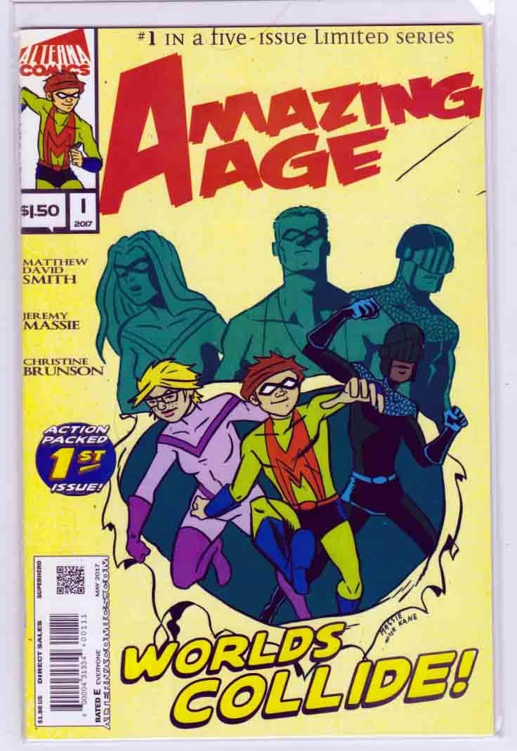 Amazing Age #1, Standard cover, Giant-Size X-Men #1 homage