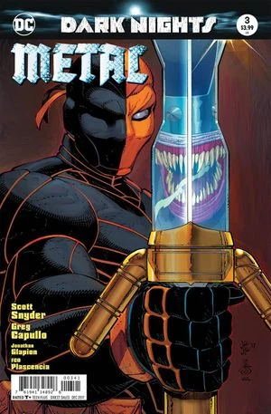 Dark Nights: Metal #3 (JRJR Variant) cover, an homage to The Incredible Hulk #340