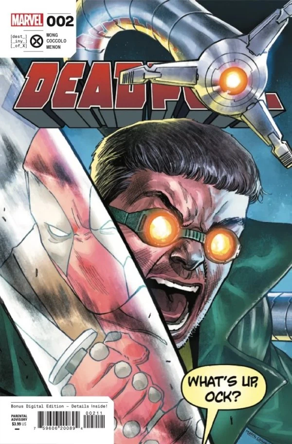 Wade Wilson: Deadpool #2 cover, an homage to The Incredible Hulk #340