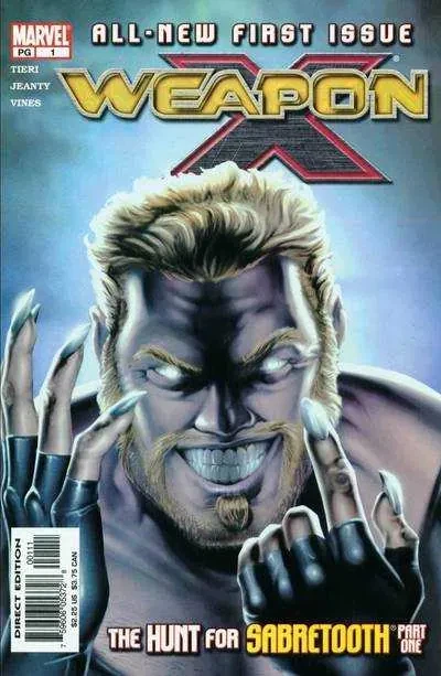 Weapon X #1 Standard cover