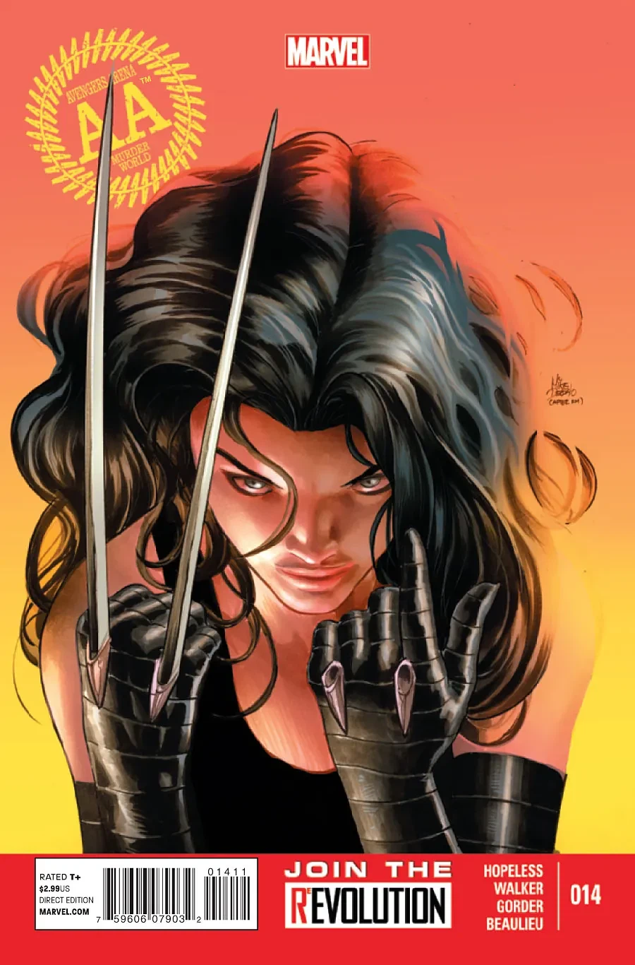 Avengers Arena #14 Standard cover