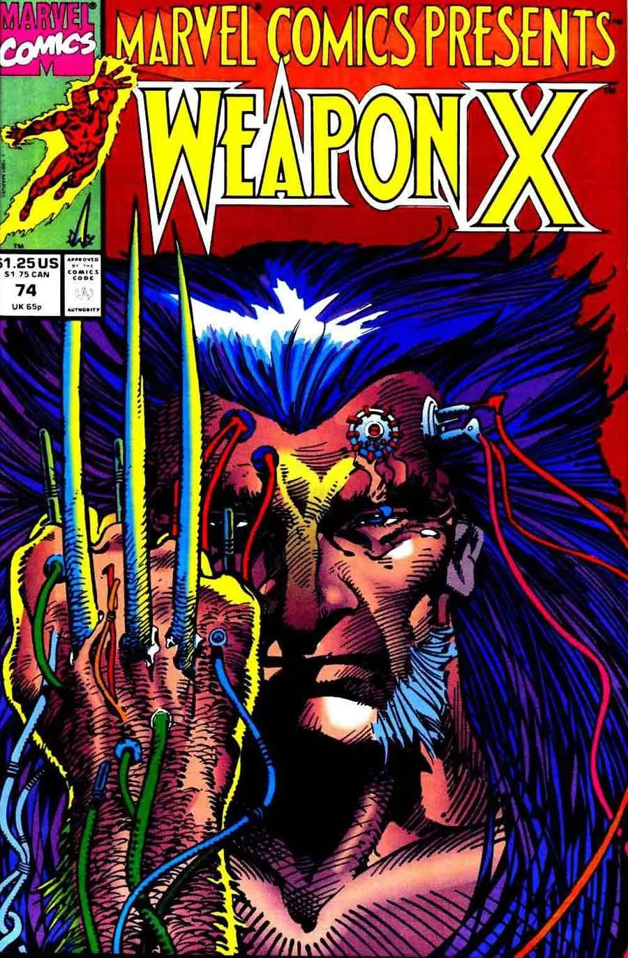 Marvel Comics Presents #74 Standard cover; direct and newsstand