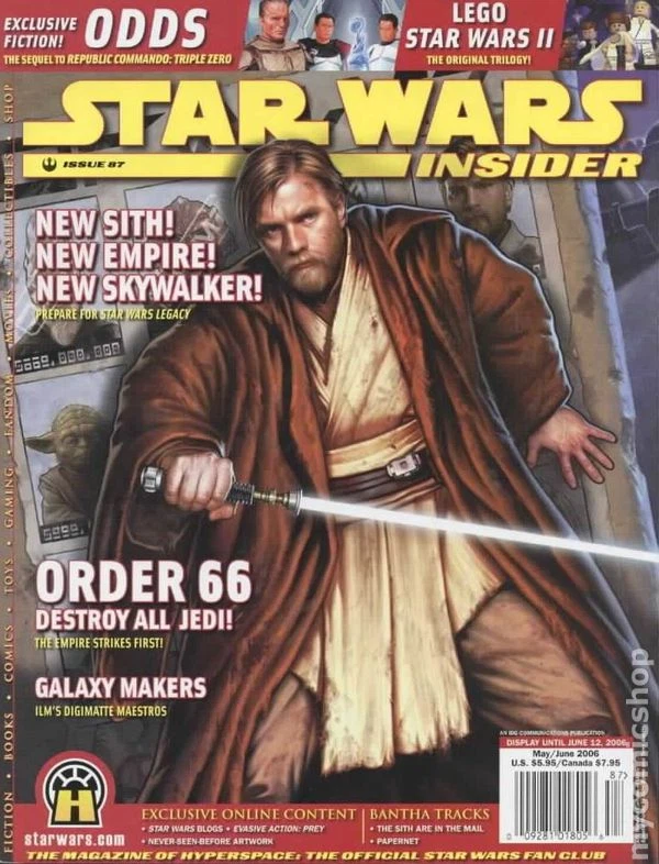 Star Wars Insider #87 cover, an homage to Uncanny X-Men #141
