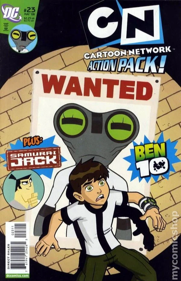 Cartoon Network Action Pack #23 cover, an homage to Uncanny X-Men #141