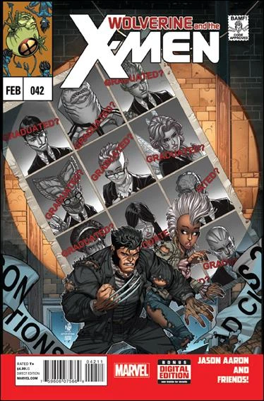 Wolverine and the X-Men #42 cover, an homage to Uncanny X-Men #141