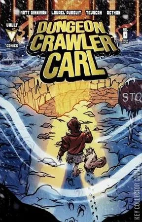 Dungeon Crawler Carl homage to Akira theatrical poster, cover by Scott Prather