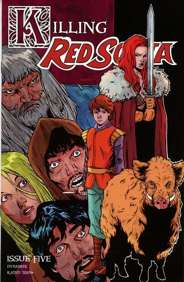 Killing Red Sonja #5 (Brent Peeples Cover + Virgin)