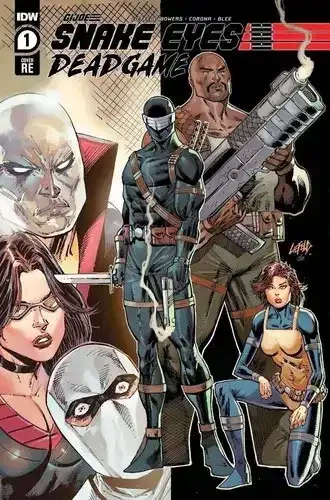 Snake Eyes: Deadgame #1 (Rob Liefeld Creations A Cover)