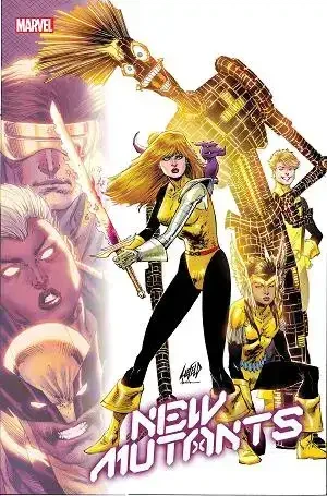 New Mutants #30 (Rob Liefeld Homage Cover)