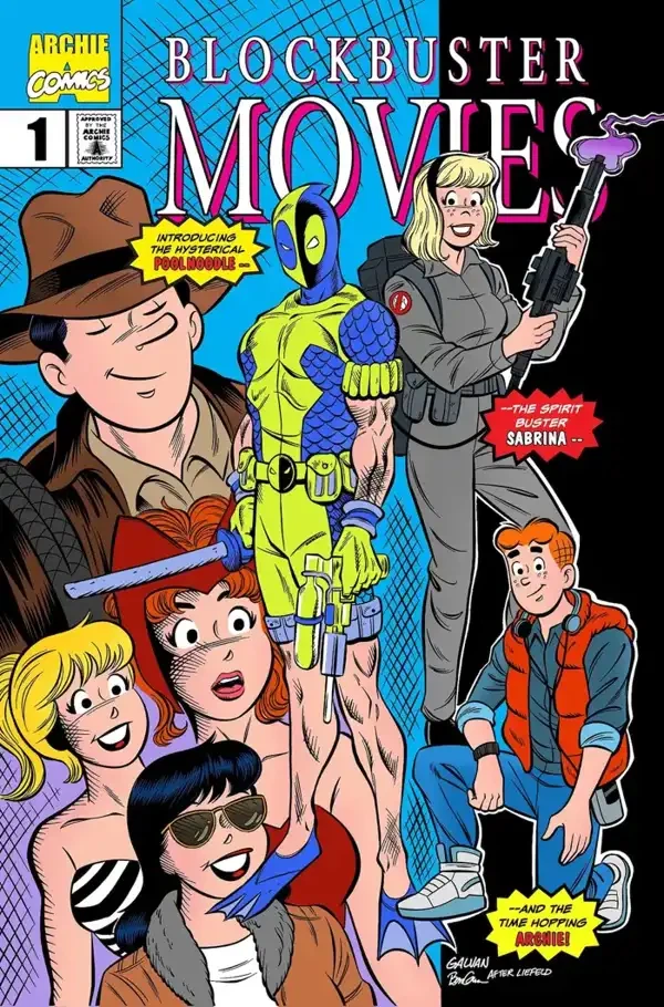 Archie & Friends #18: Blockbuster Movies (Bill Galvan / Ben Galvan New Mutants #98 Homage)