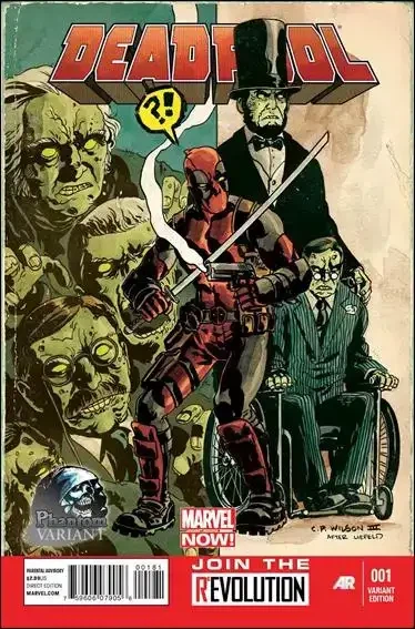 Deadpool #1 — Charles Paul Wilson III Phantom variant