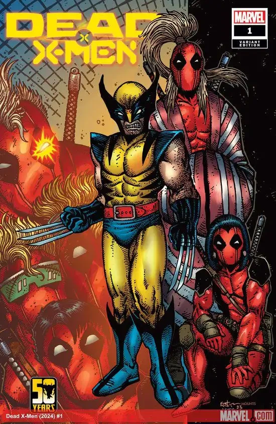 Dead X-Men #1 — Kevin Eastman Wolverine anniversary variant
