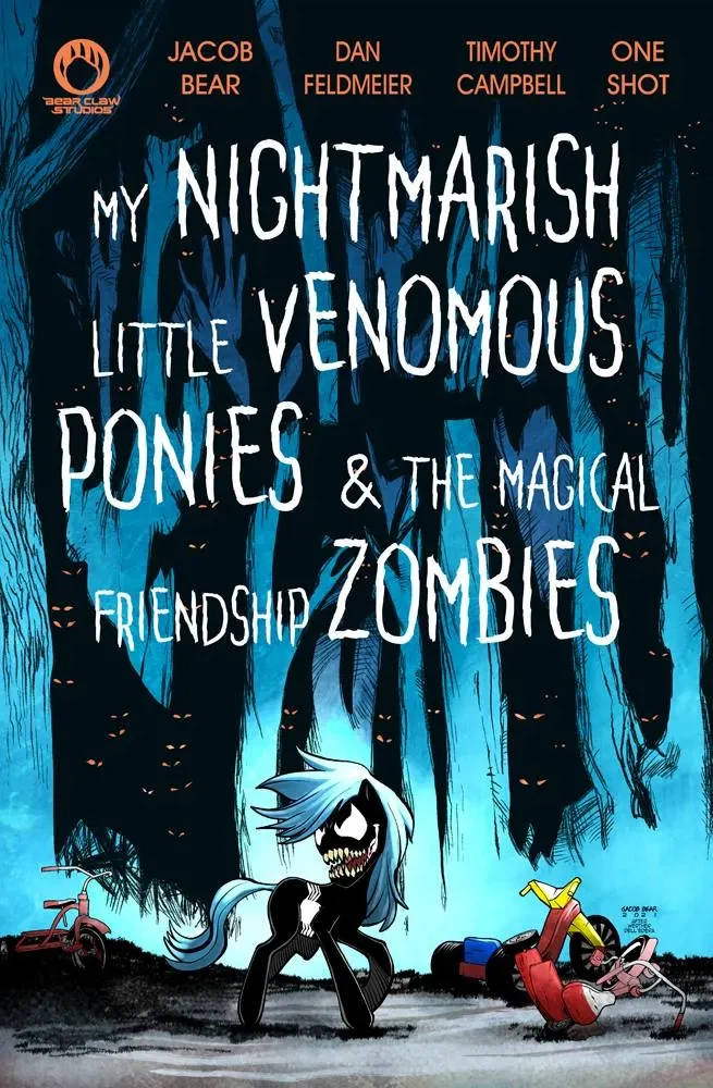 My Nightmarish Little Venomous Ponies and the Magical Friendship Zombies #1 (SIKTC Homage Trade Dress + Virgin Variant)